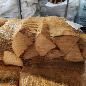 Bûches de bois de chauffage Chauf'o'bois - 30 cm (lot de 2 filets)